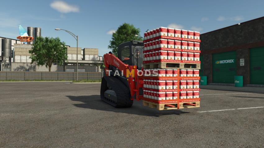 FS25 - Front Tools With Tension Belts Pack V1.0 () FS25 - Front Tools With Tension Belts Pack V1.0 ()