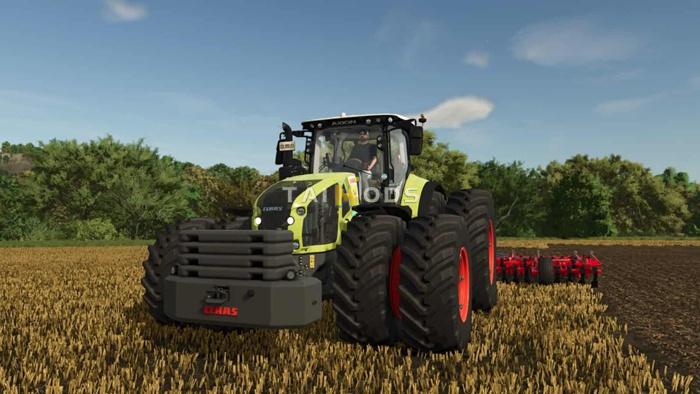 FS25 - Claas Adjustable Weight Pack V1.0 () FS25 - Claas Adjustable Weight Pack V1.0 ()