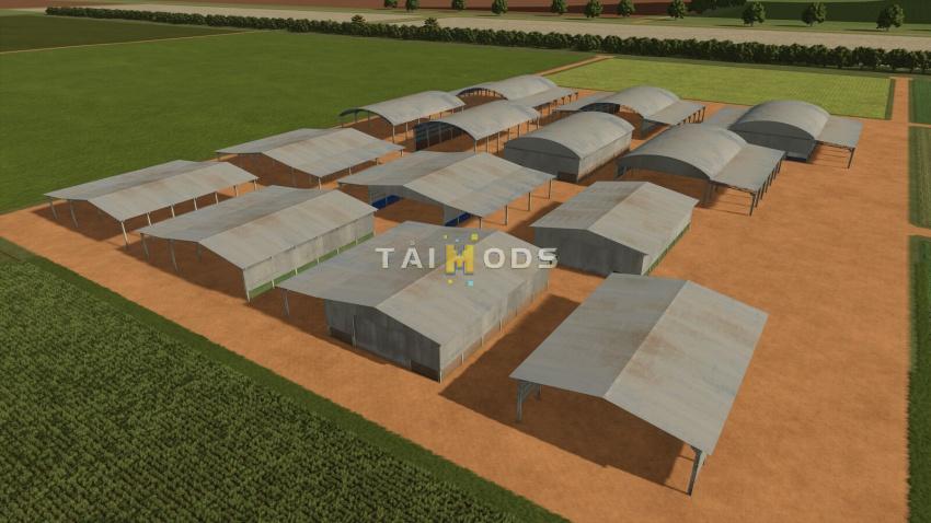 FS25 - ESC Sheds V1.0 () FS25 - ESC Sheds V1.0 ()