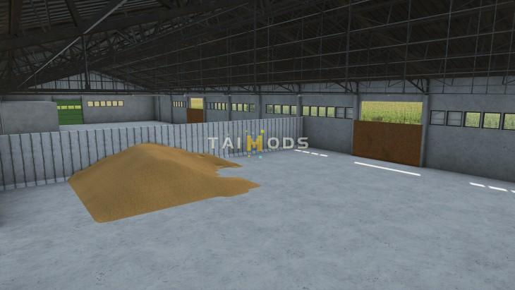 FS25 - GDR Grain Hall V1.0 () FS25 - GDR Grain Hall V1.0 ()