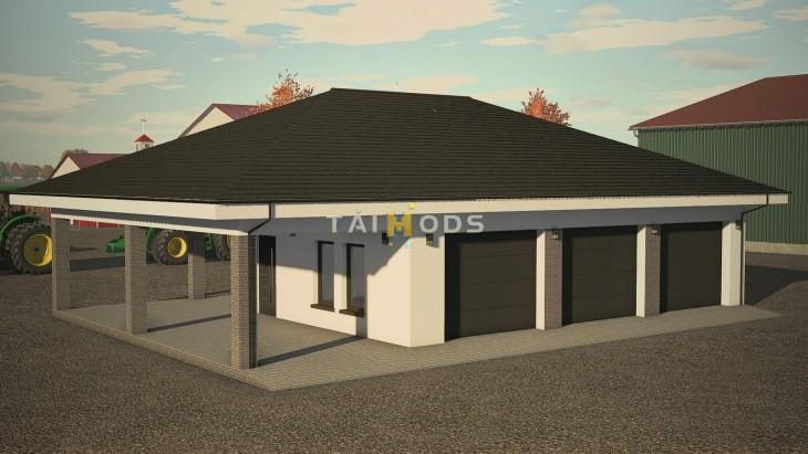 FS25 - Modern Car Garage V1.0 () FS25 - Modern Car Garage V1.0 ()