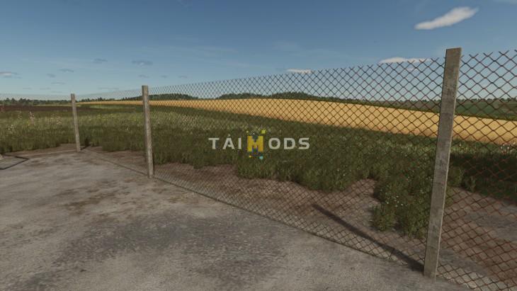 FS25 - GDR Metal Mesh Panel Fence V1.0 () FS25 - GDR Metal Mesh Panel Fence V1.0 ()