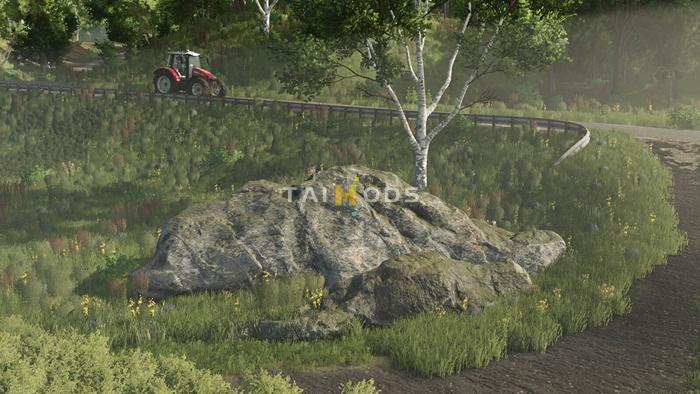 FS25 - Placeable Decoration Rocks V1.0 () FS25 - Placeable Decoration Rocks V1.0 ()