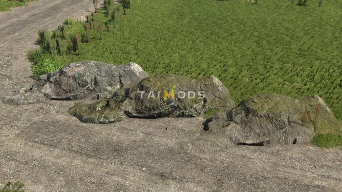 FS25 - Placeable Decoration Rocks V1.0 () FS25 - Placeable Decoration Rocks V1.0 ()