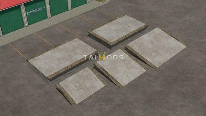FS25 - Modular Ramps And Platforms V1.0 () FS25 - Modular Ramps And Platforms V1.0 ()