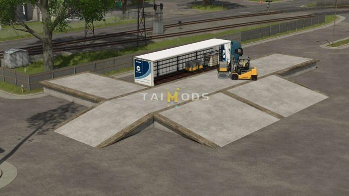FS25 - Modular Ramps And Platforms V1.0 () FS25 - Modular Ramps And Platforms V1.0 ()