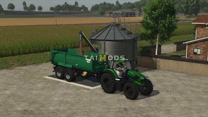 FS25 - Woodchip And Grass Silo V1.0 () FS25 - Woodchip And Grass Silo V1.0 ()