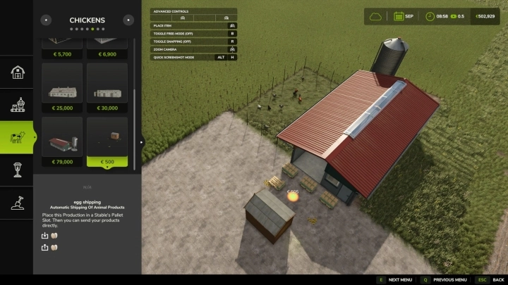 FS25 - Automatic Shipping Of Animal Products V1.0 () FS25 - Automatic Shipping Of Animal Products V1.0 ()