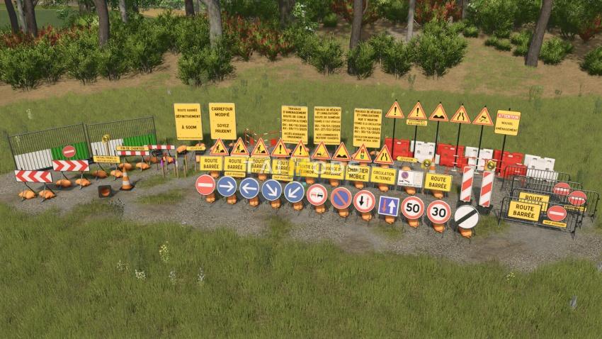 FS25 - French Temporary Marking V1.5 () FS25 - French Temporary Marking V1.5 ()