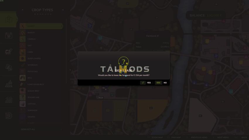 FS25 - Field Leasing V1.0.0.1 () FS25 - Field Leasing V1.0.0.1 ()
