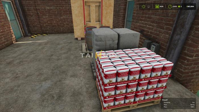 FS25 - Liftable Pallets And Bales 1.0.4.1 () FS25 - Liftable Pallets And Bales 1.0.4.1 ()