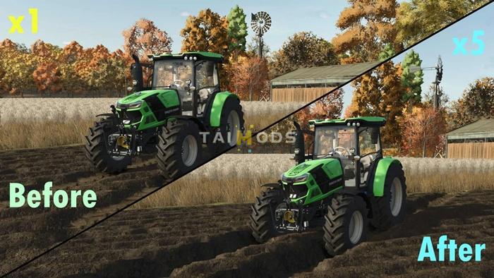 FS25 - Ground Deformation Extended V3.0 () FS25 - Ground Deformation Extended V3.0 ()