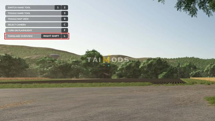 FS25 - Farmland Overview V1.0 () FS25 - Farmland Overview V1.0 ()