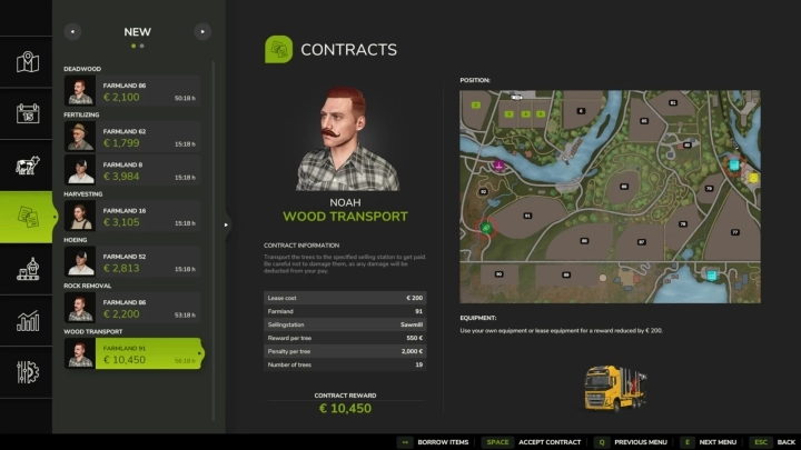 FS25 - Disable Contract Machines V1.0 () FS25 - Disable Contract Machines V1.0 ()