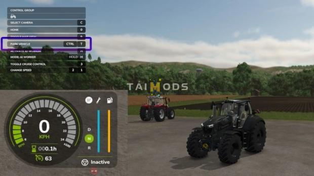 FS25 - Park Vehicle V1.0.0.1 () FS25 - Park Vehicle V1.0.0.1 ()