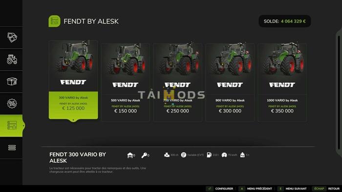 FS25 - Fendt Vario Pack V1.0 () FS25 - Fendt Vario Pack V1.0 ()