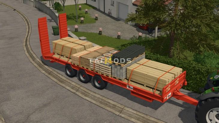 FS25 - Royer PE32 Flatbed Trailer V1.0 () FS25 - Royer PE32 Flatbed Trailer V1.0 ()
