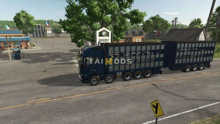 FS25 - Volvo Animal Transport Truck V1.0.0.1 () FS25 - Volvo Animal Transport Truck V1.0.0.1 ()