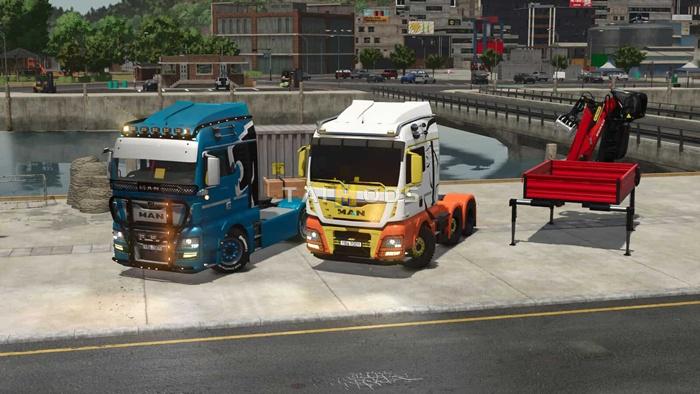 FS25 - MAN TGX Semi-Truck Pack V1.0 () FS25 - MAN TGX Semi-Truck Pack V1.0 ()