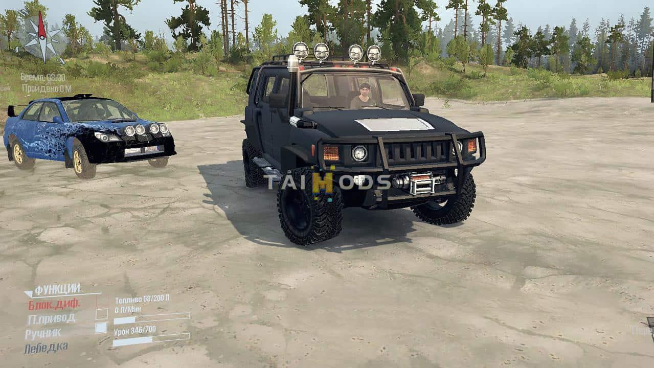 Spintires:Mudrunner - Hummer H3 V1.0 (V14.08.19) Spintires:Mudrunner - Hummer H3 V1.0 (V14.08.19)