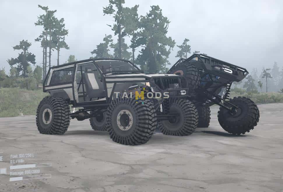 Spintires:Mudrunner - XJ 2 Door Crawler (TXVIII) V1.0 (V14.08.19) Spintires:Mudrunner - XJ 2 Door Crawler (TXVIII) V1.0 (V14.08.19)