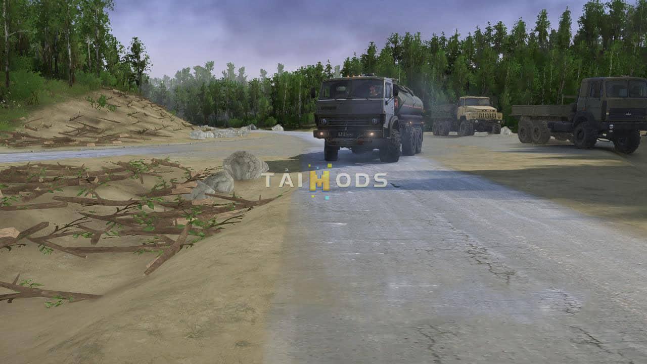 Spintires:Mudrunner - Orlovo Map V1.0 (V25.02.21) Spintires:Mudrunner - Orlovo Map V1.0 (V25.02.21)