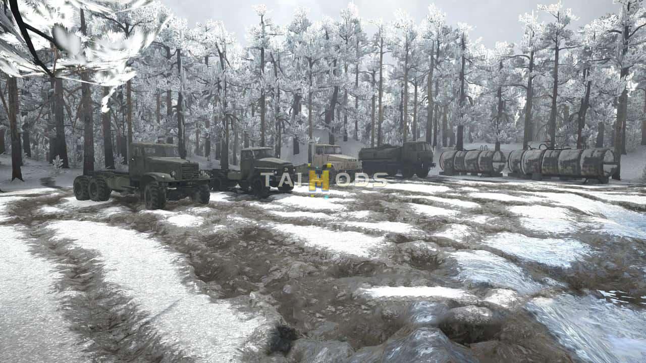 Spintires:Mudrunner - Winter in The Taiga Map V1.0 (V14.08.19) Spintires:Mudrunner - Winter in The Taiga Map V1.0 (V14.08.19)