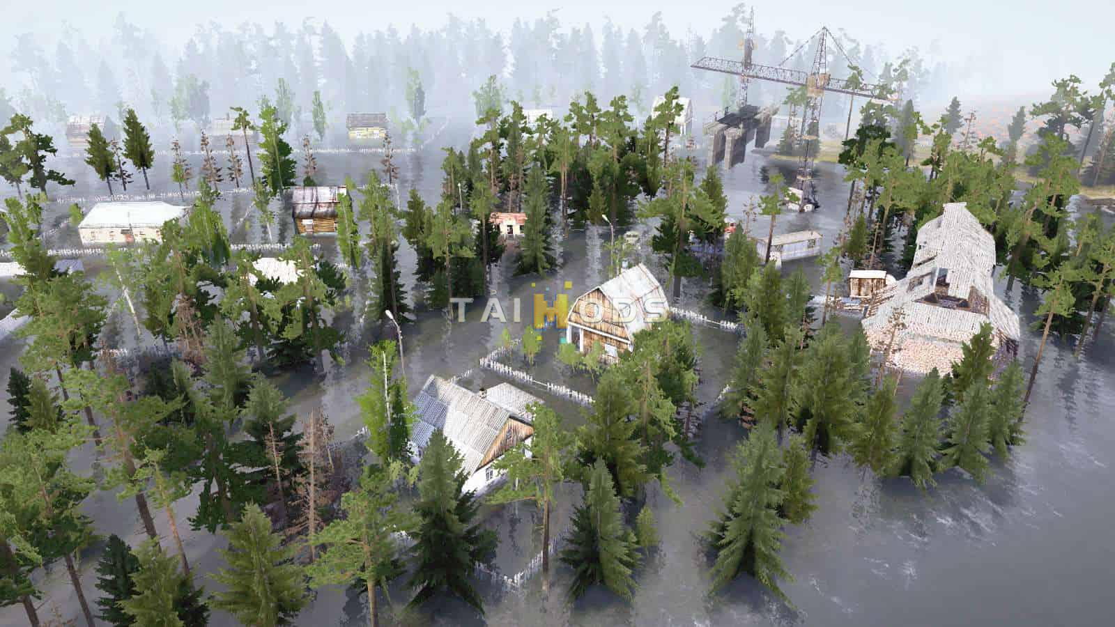 Spintires:Mudrunner - Flooded Village Map (V14.08.19) Spintires:Mudrunner - Flooded Village Map (V14.08.19)