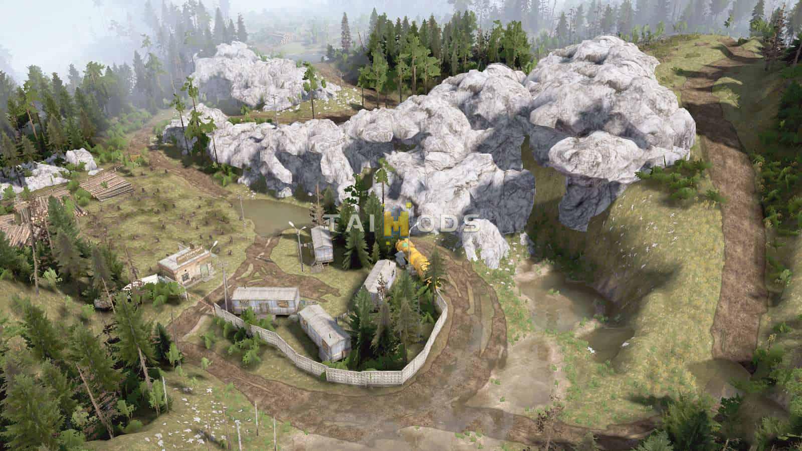 Spintires:Mudrunner - Tezba Dreva Map (V14.08.19) Spintires:Mudrunner - Tezba Dreva Map (V14.08.19)
