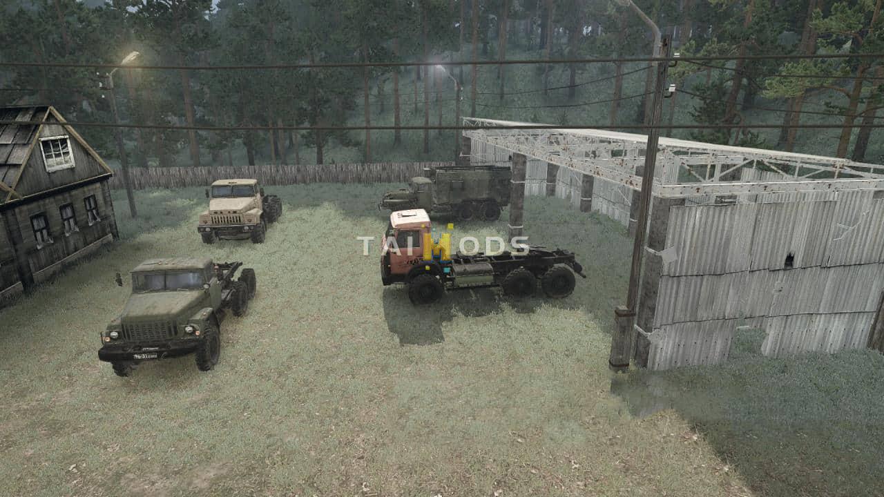 Spintires:Mudrunner - Green Forest Map V1.0 (V14.08.19) Spintires:Mudrunner - Green Forest Map V1.0 (V14.08.19)