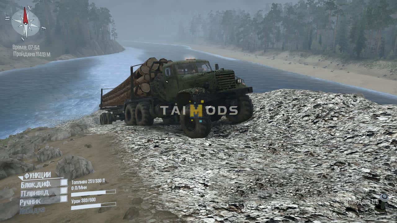 Spintires:Mudrunner - Cutting-Out Map V1.0 (V14.08.19) Spintires:Mudrunner - Cutting-Out Map V1.0 (V14.08.19)