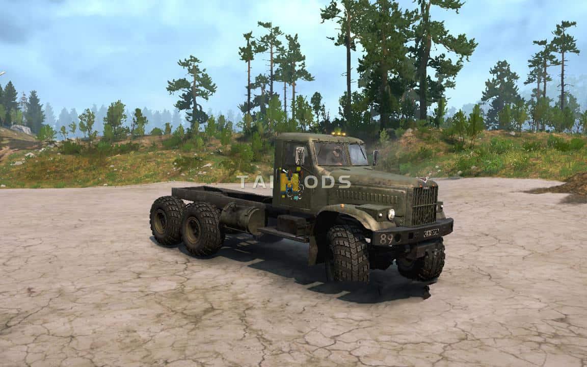 Spintires:Mudrunner - Texture Demon for KrAZ 255 v1.0 (V14.08.19) Spintires:Mudrunner - Texture Demon for KrAZ 255 v1.0 (V14.08.19)