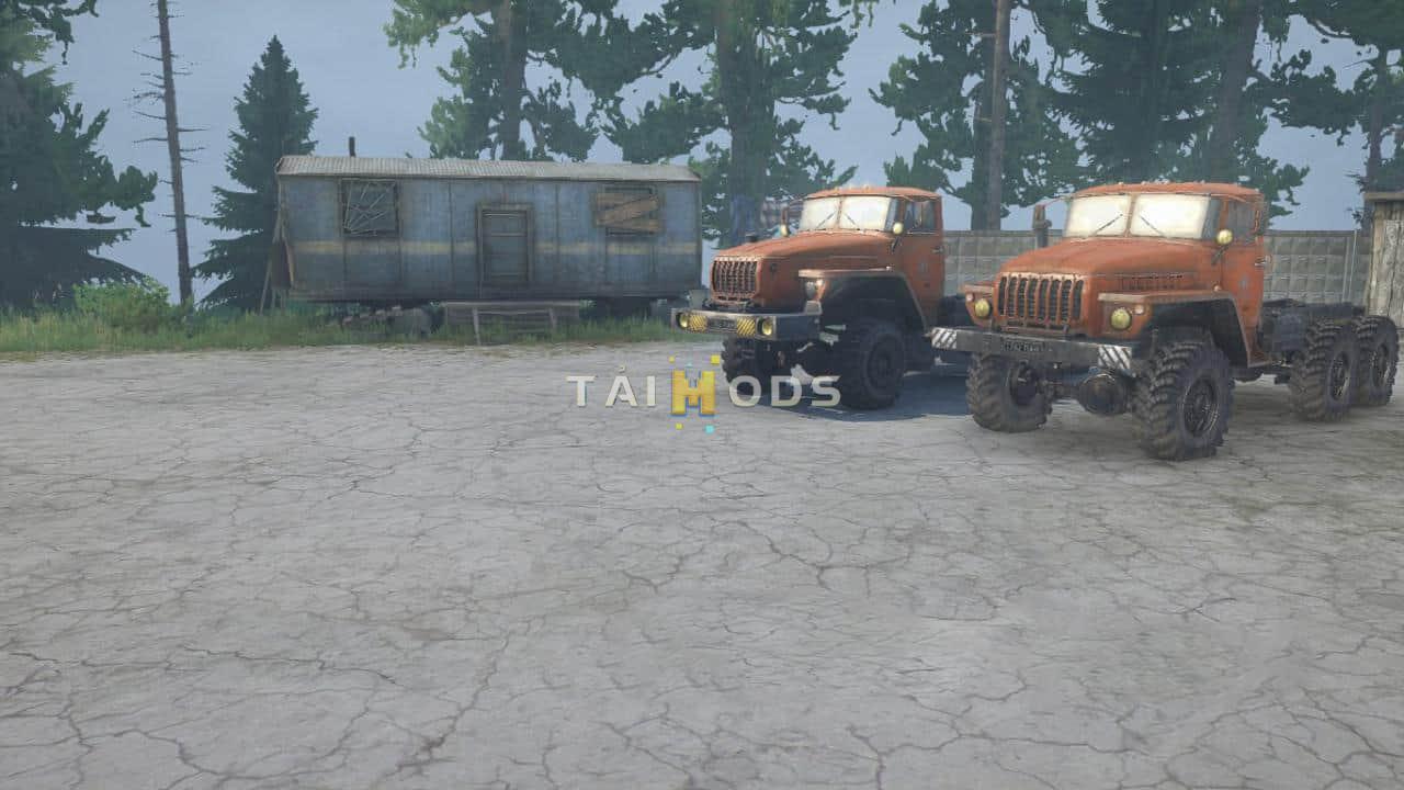 Spintires:Mudrunner - Ural 4320 Cabin Texture Mod V1.0 (V14.08.19) Spintires:Mudrunner - Ural 4320 Cabin Texture Mod V1.0 (V14.08.19)