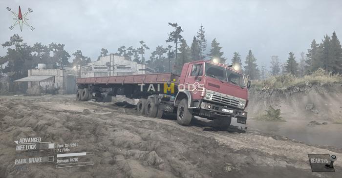 Spintires:Mudrunner - Kamaz 53212 Truck V3 (V28.09.22) Spintires:Mudrunner - Kamaz 53212 Truck V3 (V28.09.22)