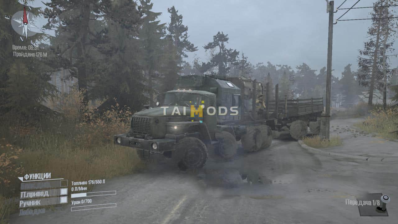Spintires:Mudrunner - Ural 8×8 – Alteration Truck V1.0 (V25.02.21) Spintires:Mudrunner - Ural 8×8 – Alteration Truck V1.0 (V25.02.21)