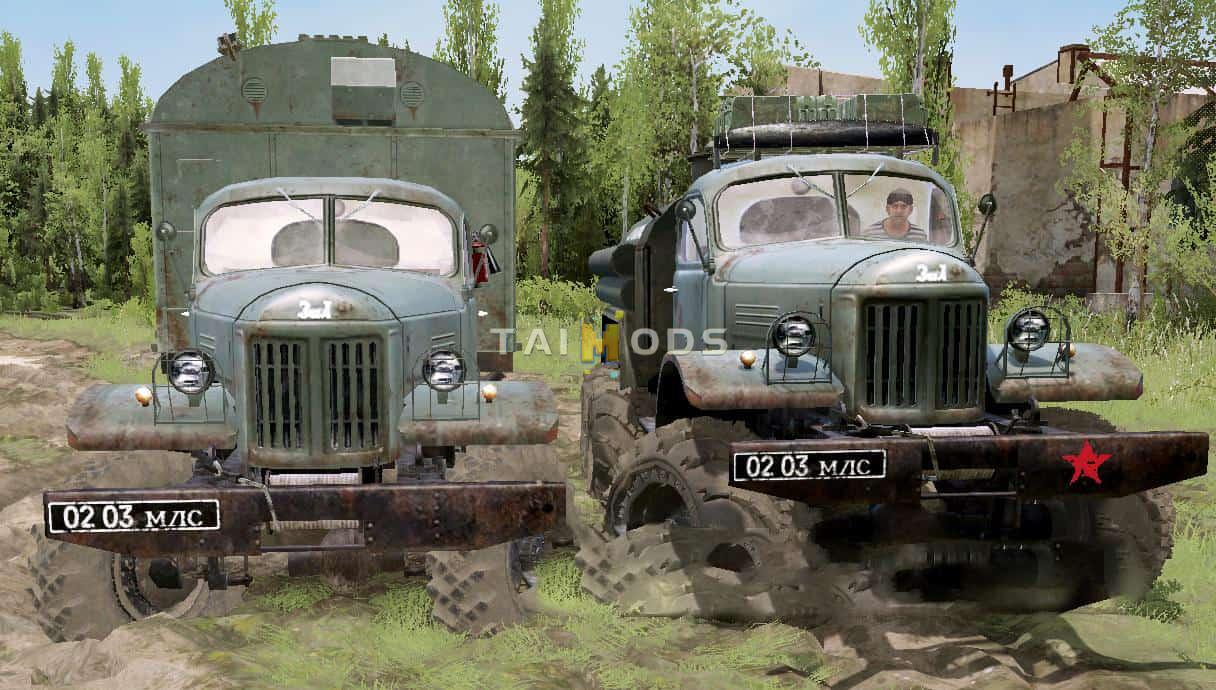 Spintires:Mudrunner - Zil Zakharych Truck V15.12.20 (V14.08.19) Spintires:Mudrunner - Zil Zakharych Truck V15.12.20 (V14.08.19)