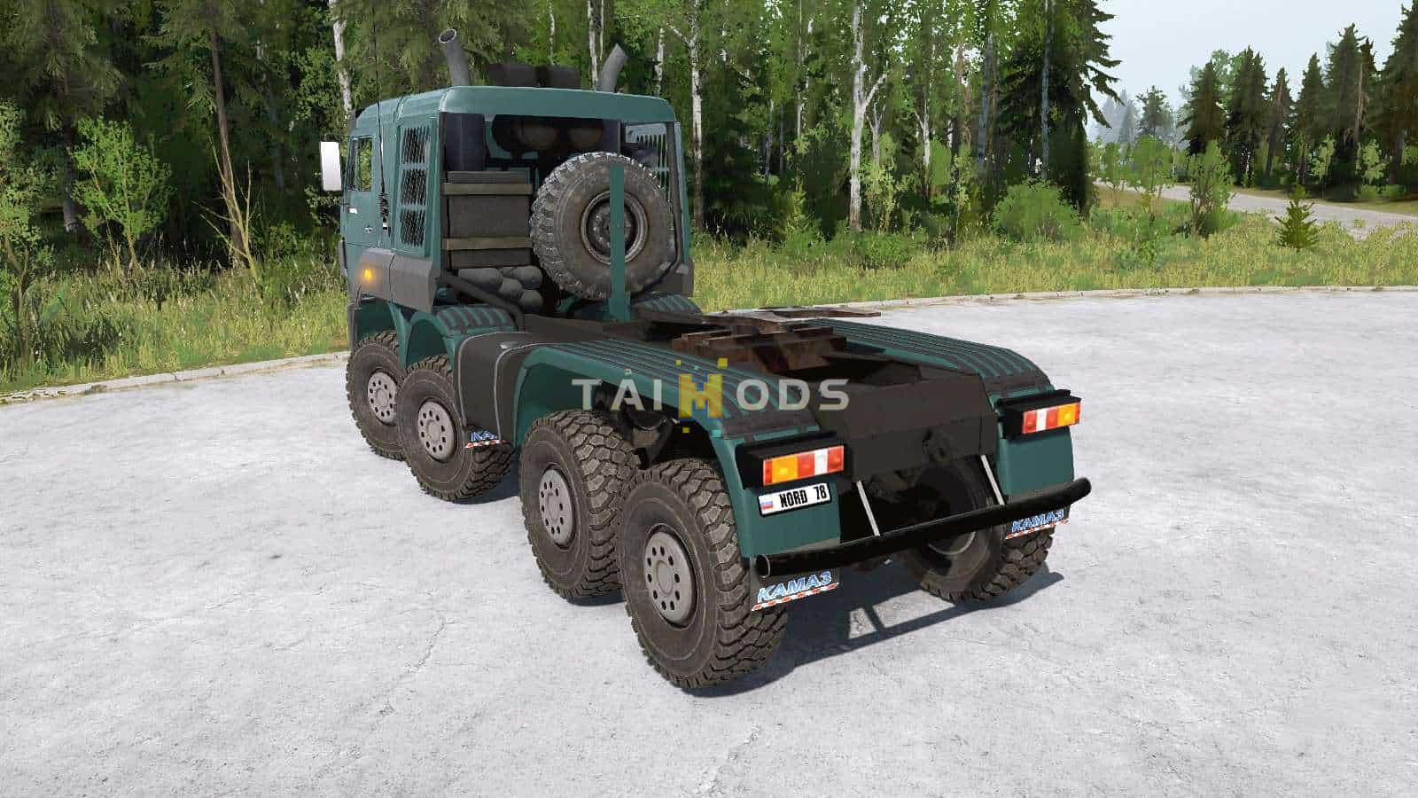 Spintires:Mudrunner - Kamaz-65228 Truck (V14.08.19) Spintires:Mudrunner - Kamaz-65228 Truck (V14.08.19)