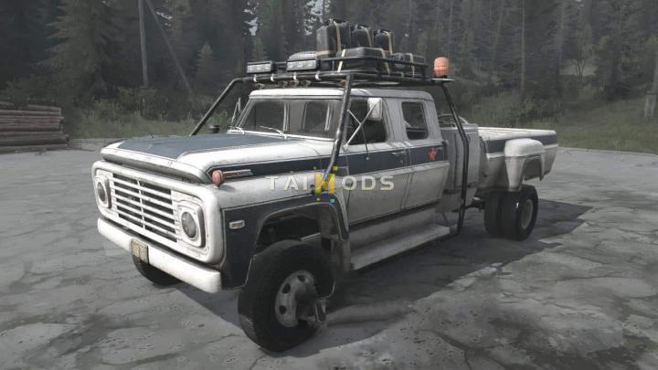Spintires:Mudrunner - Ford F-750 Truck V22.10.20 (V14.08.19) Spintires:Mudrunner - Ford F-750 Truck V22.10.20 (V14.08.19)