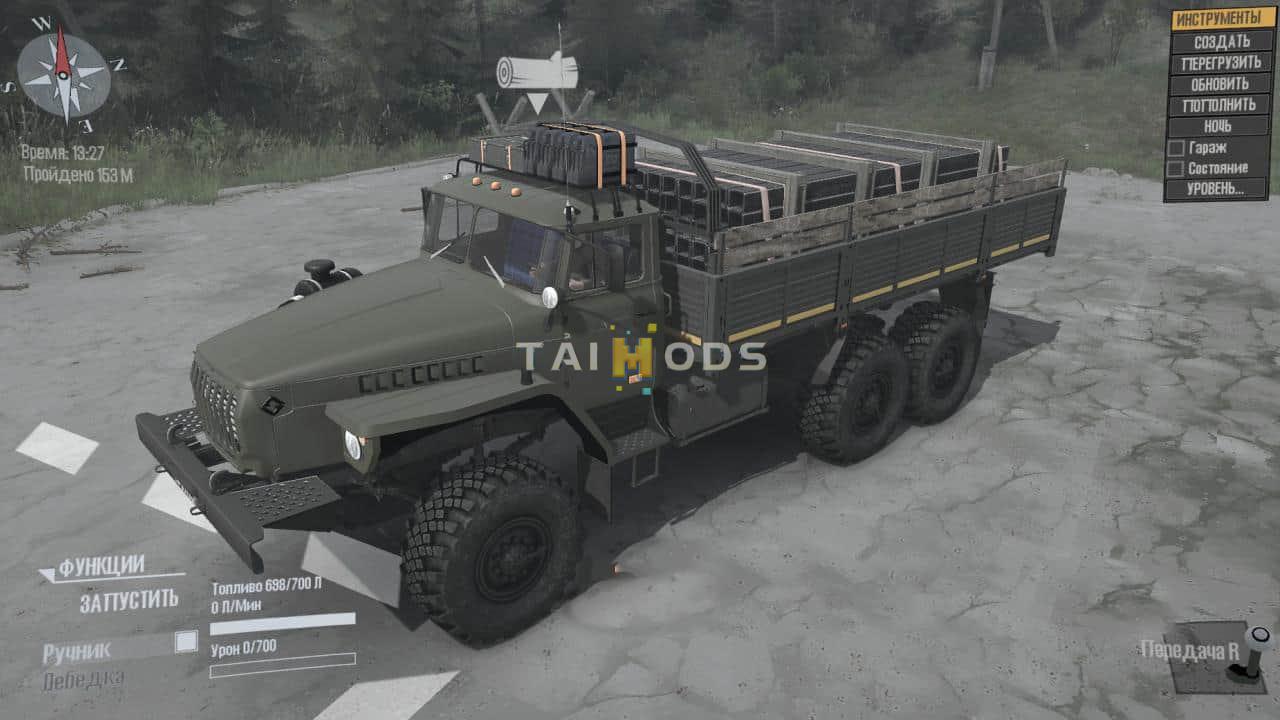 Spintires:Mudrunner - Ural-4320 Truck V18.10.20 (V14.08.19) Spintires:Mudrunner - Ural-4320 Truck V18.10.20 (V14.08.19)