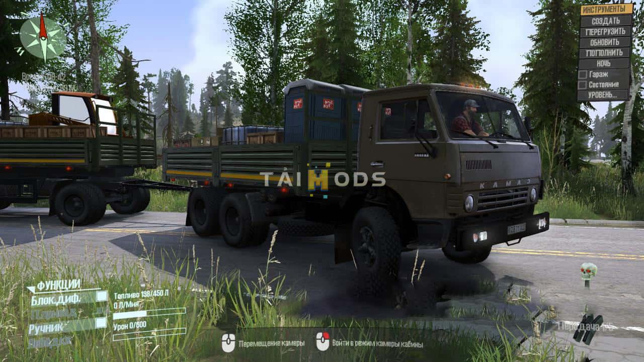 Spintires:Mudrunner - Kamaz-55102 Truck V1.0 (V14.08.19) Spintires:Mudrunner - Kamaz-55102 Truck V1.0 (V14.08.19)