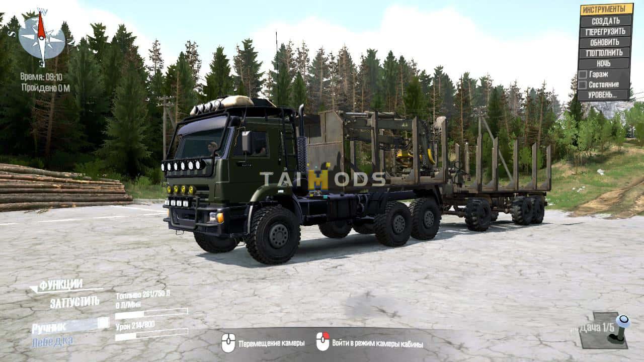 Spintires:Mudrunner - Kamaz 44118 Truck V08.09.20 (V22.03.19) Spintires:Mudrunner - Kamaz 44118 Truck V08.09.20 (V22.03.19)