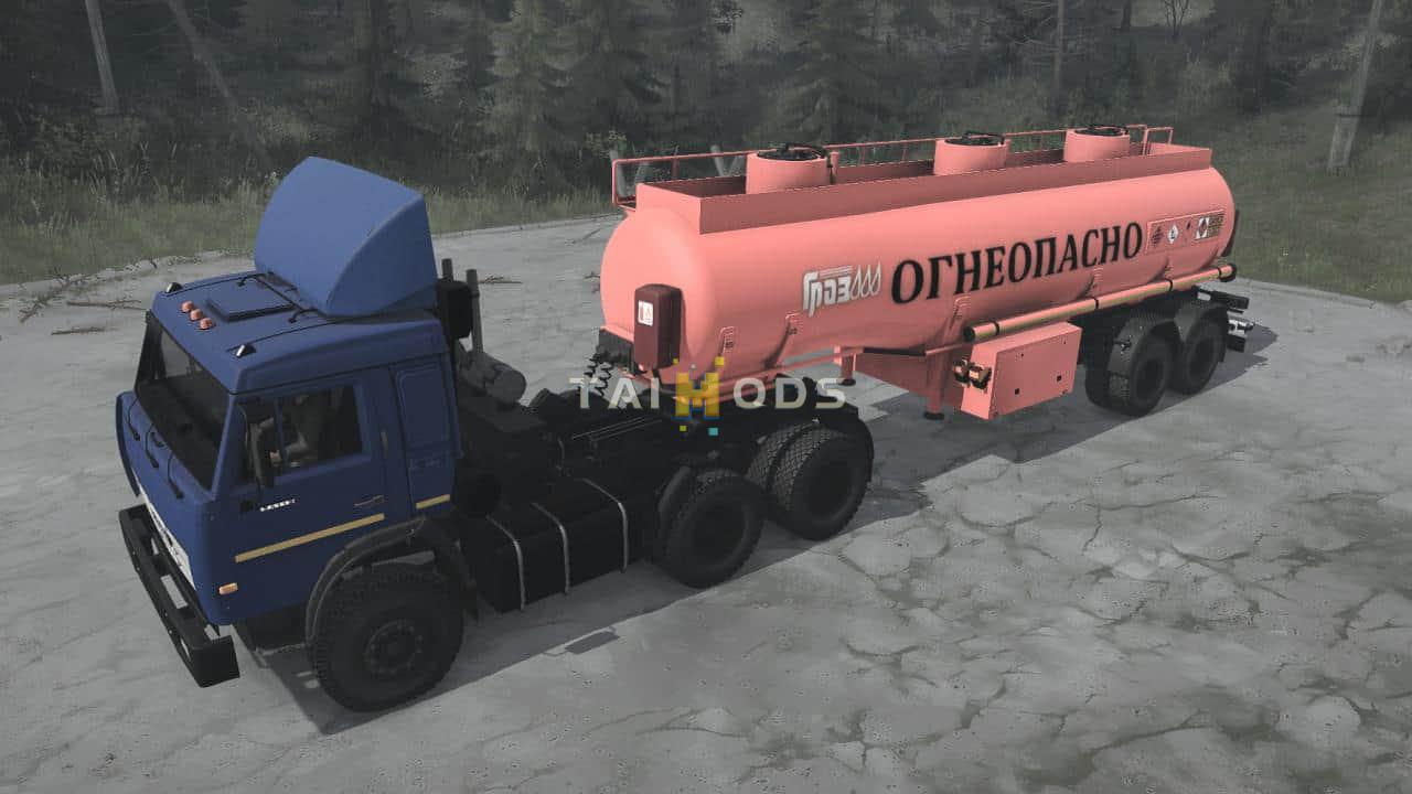 Spintires:Mudrunner - Kamaz-54115 Truck V01.22.20 (V14.08.19) Spintires:Mudrunner - Kamaz-54115 Truck V01.22.20 (V14.08.19)
