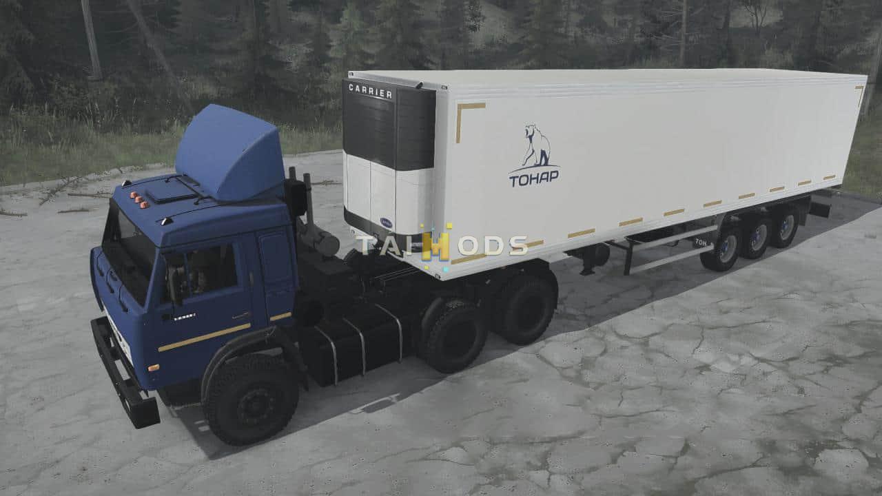 Spintires:Mudrunner - Kamaz-54115 Truck V01.22.20 (V14.08.19) Spintires:Mudrunner - Kamaz-54115 Truck V01.22.20 (V14.08.19)
