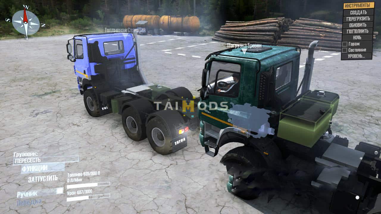 Spintires:Mudrunner - Tatra Pheonix Truck V2.0 (V10.06.19) Spintires:Mudrunner - Tatra Pheonix Truck V2.0 (V10.06.19)