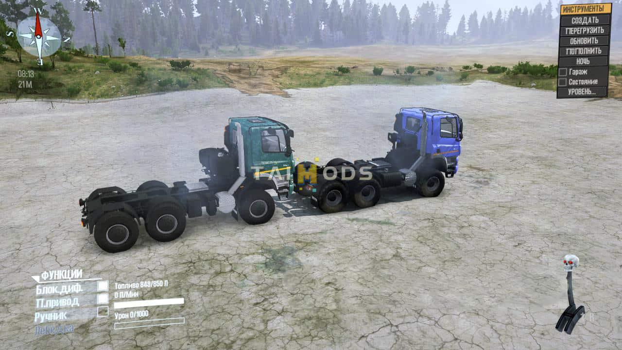 Spintires:Mudrunner - Tatra Pheonix Truck V2.0 (V10.06.19) Spintires:Mudrunner - Tatra Pheonix Truck V2.0 (V10.06.19)
