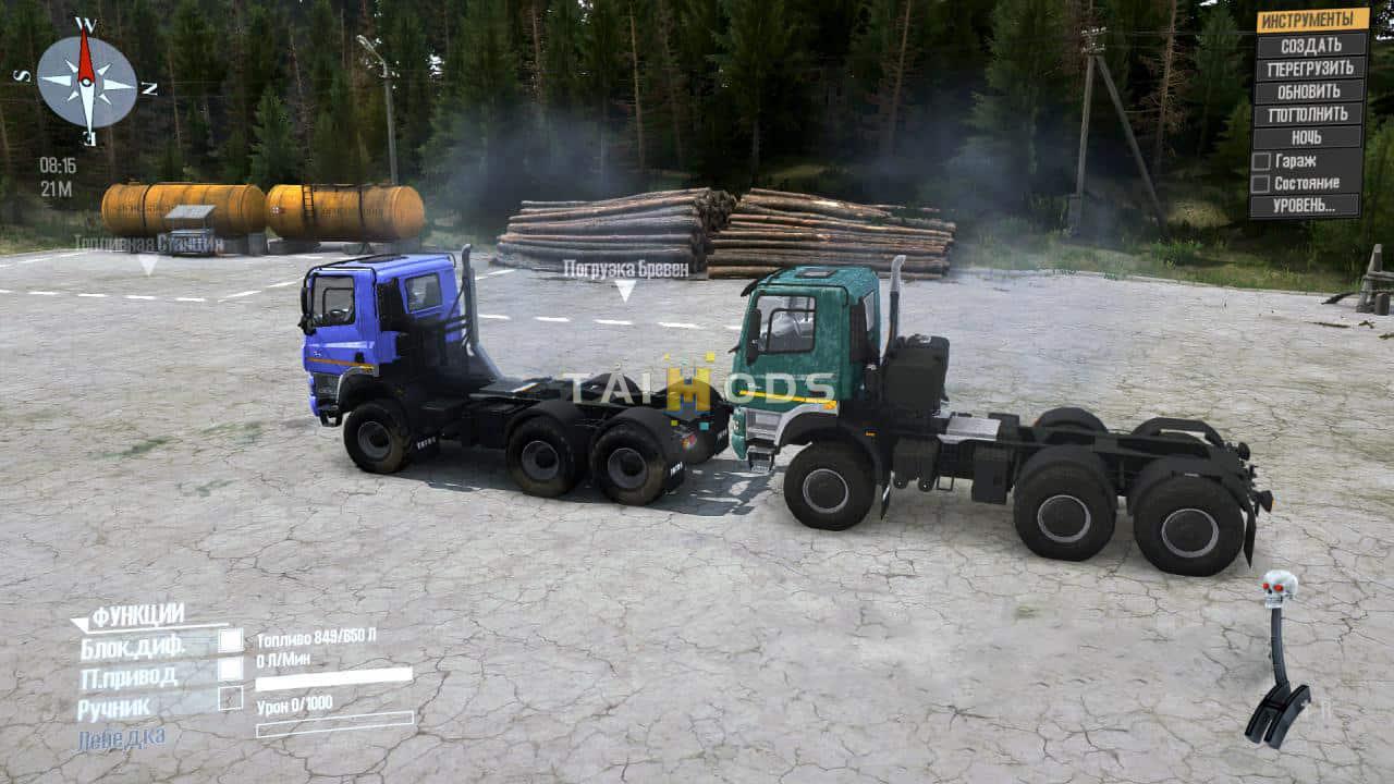 Spintires:Mudrunner - Tatra Pheonix Truck V2.0 (V10.06.19) Spintires:Mudrunner - Tatra Pheonix Truck V2.0 (V10.06.19)