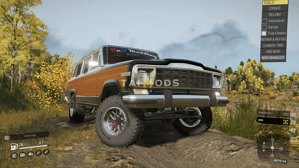 SnowRunner - 1991 Jeep Wagoneer V1.0 (V5.4) SnowRunner - 1991 Jeep Wagoneer V1.0 (V5.4)