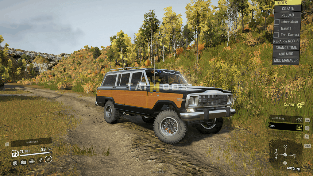 SnowRunner - 1991 Jeep Wagoneer V1.0 (V5.4) SnowRunner - 1991 Jeep Wagoneer V1.0 (V5.4)