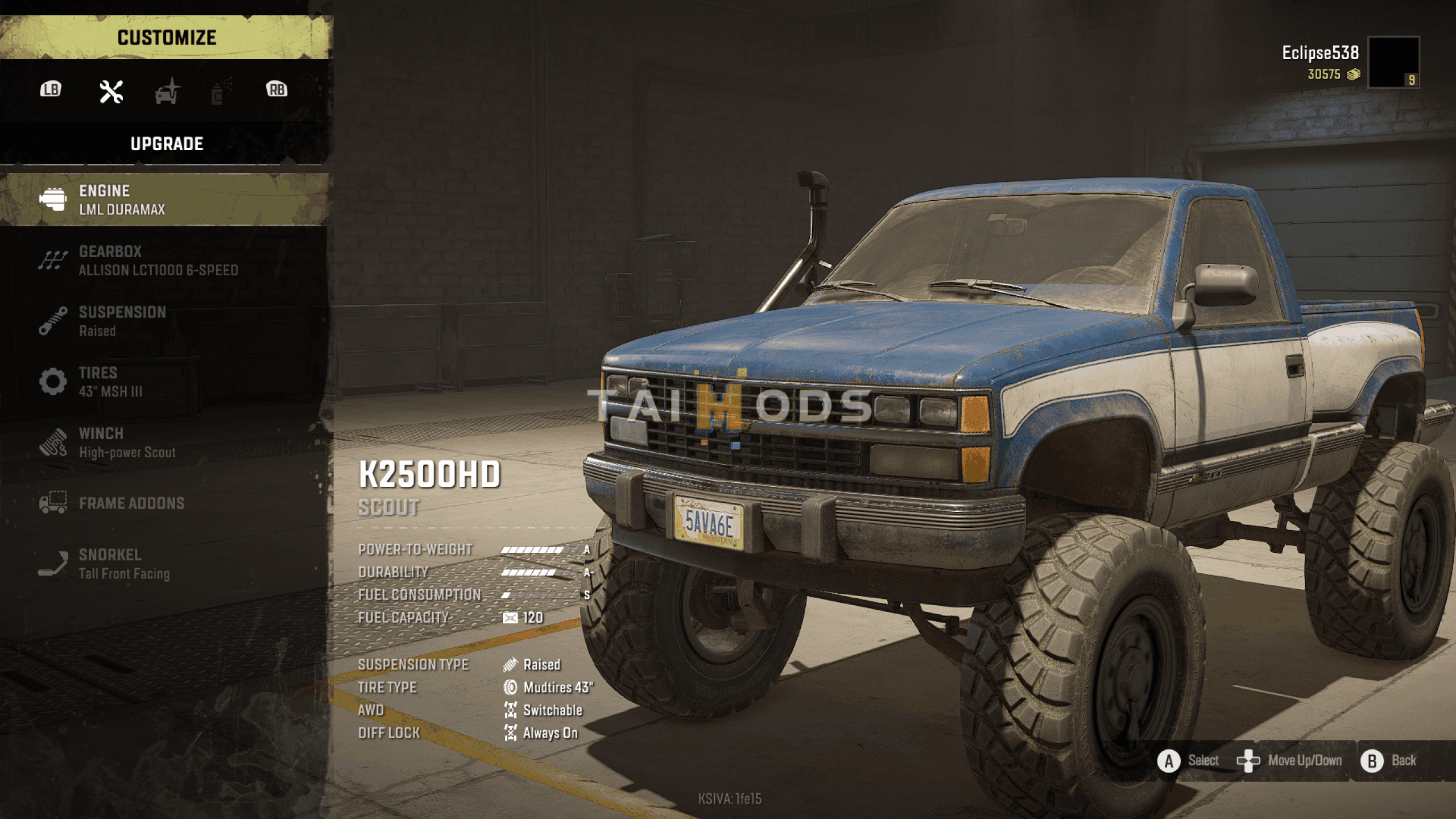 SnowRunner - K2500HD Conversion V1.0.5 (V4.8) SnowRunner - K2500HD Conversion V1.0.5 (V4.8)