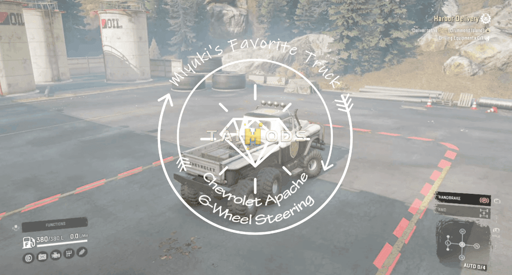 SnowRunner - Miyukis 6-Wheel Steering Apache V1.0 (V10.1) SnowRunner - Miyukis 6-Wheel Steering Apache V1.0 (V10.1)